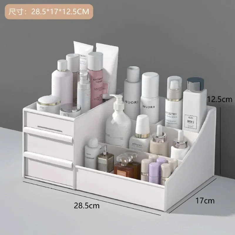 Органайзер для макияжа с ящиками — Настольный органайзер косметики Туалетный