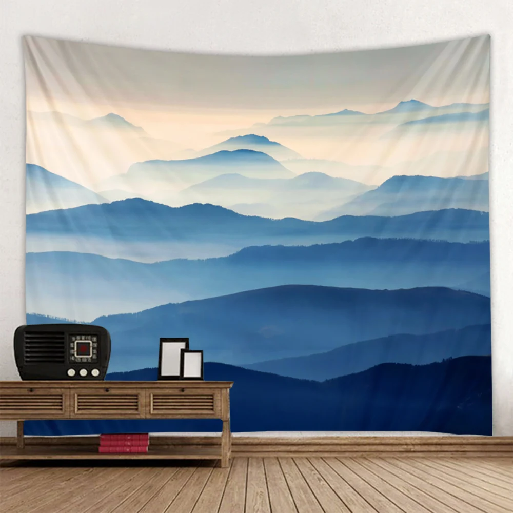 

Misty Mountains Style Tapestry kawaii Home Decor Mandala Tapestry Wall Hanging Boho Decor aestheticRoom Decor Witchcraft Tapestr
