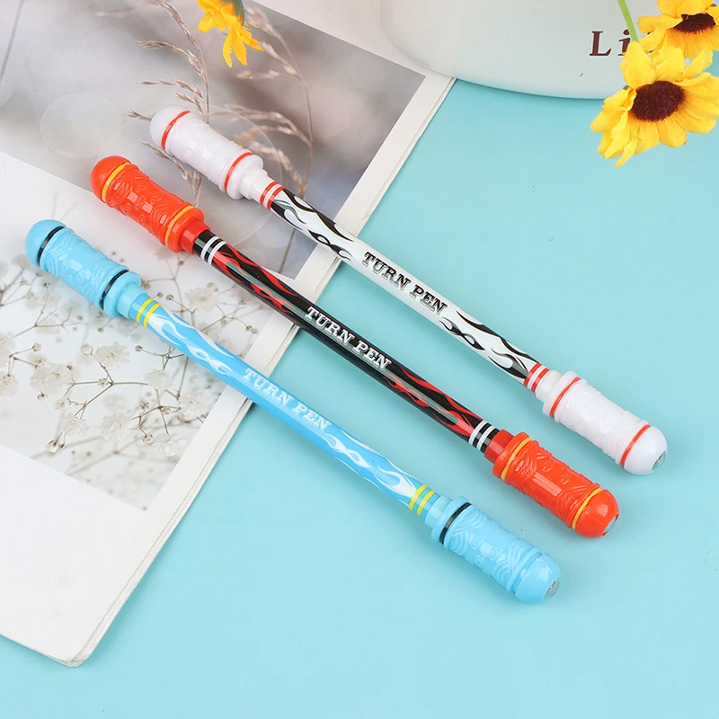 

1Pc Spinning Pen Gel Pen Creative Spinner Toy Adult Kids Antistress Spinning Pen Office Supplies