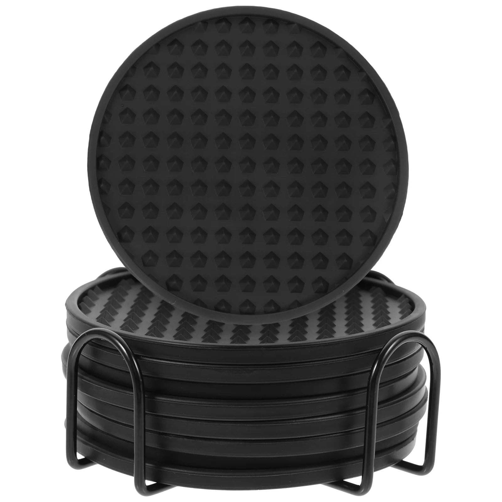 

1 Set Heat-resistant Practical Round Anti-skid Bottle Mats Home Tumbler Pads Anti-slip Cup Pads for Home Anti-slip Cup Kitchen