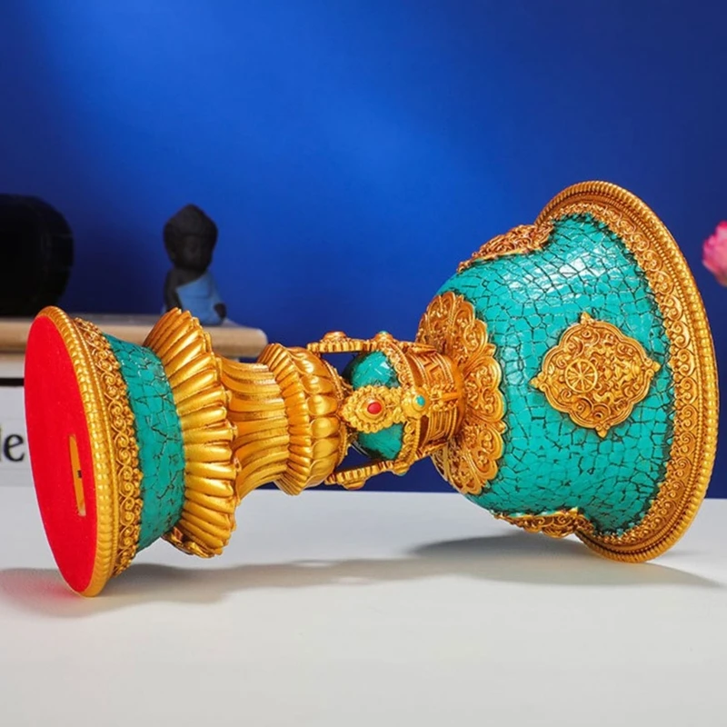 Тибетский подсвечник бездымная электронная масляная лампа перезаряжаемый M76D