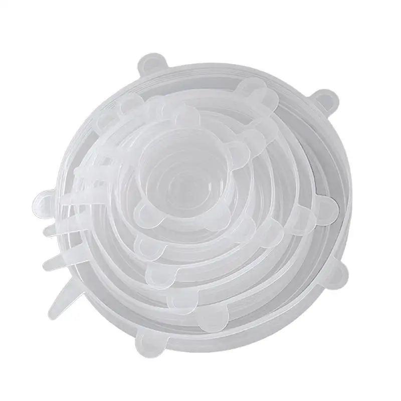 

Silicone Covers For Food Storage For Food Storage Stretchy Sealed Bowl Lids Microwave Oven Safe Reusable Bowl Covers For Fridge