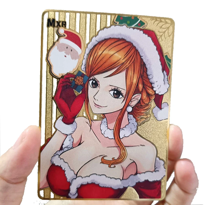 

Goddess Story Demon Slayer MSR SP MXR Metal Cards Rem Kurumi Child Kids Birthday Gift Game Cards Table Toys For Family Christmas