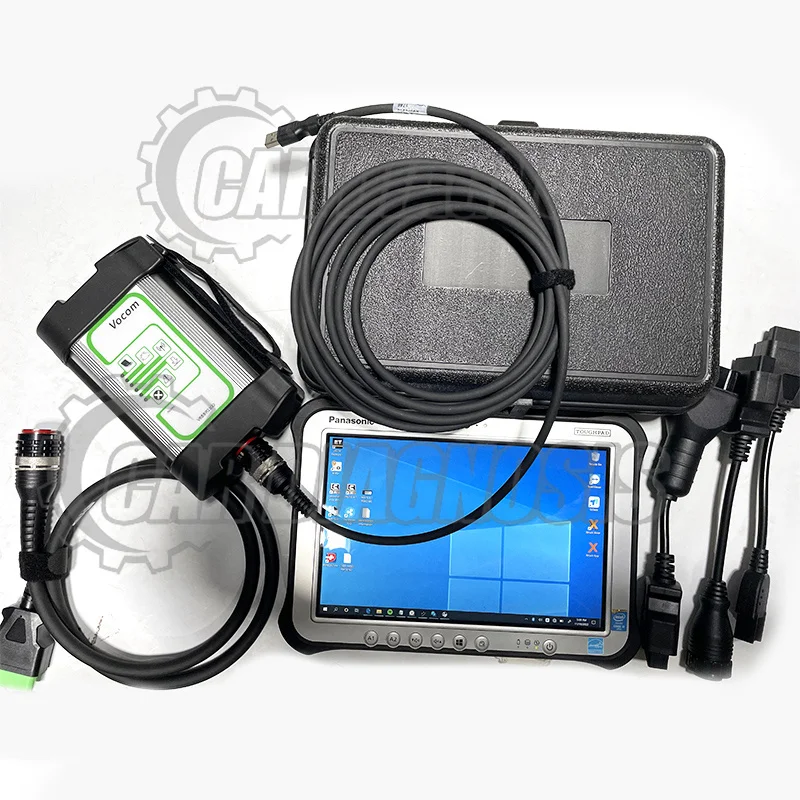 Для Volvo VOCOM 88890300 VCADS онлайн обновление Vocom V2.8 Премиум для VOVLO Renault грузовик диагностический инструмент + FZ G1 планшет