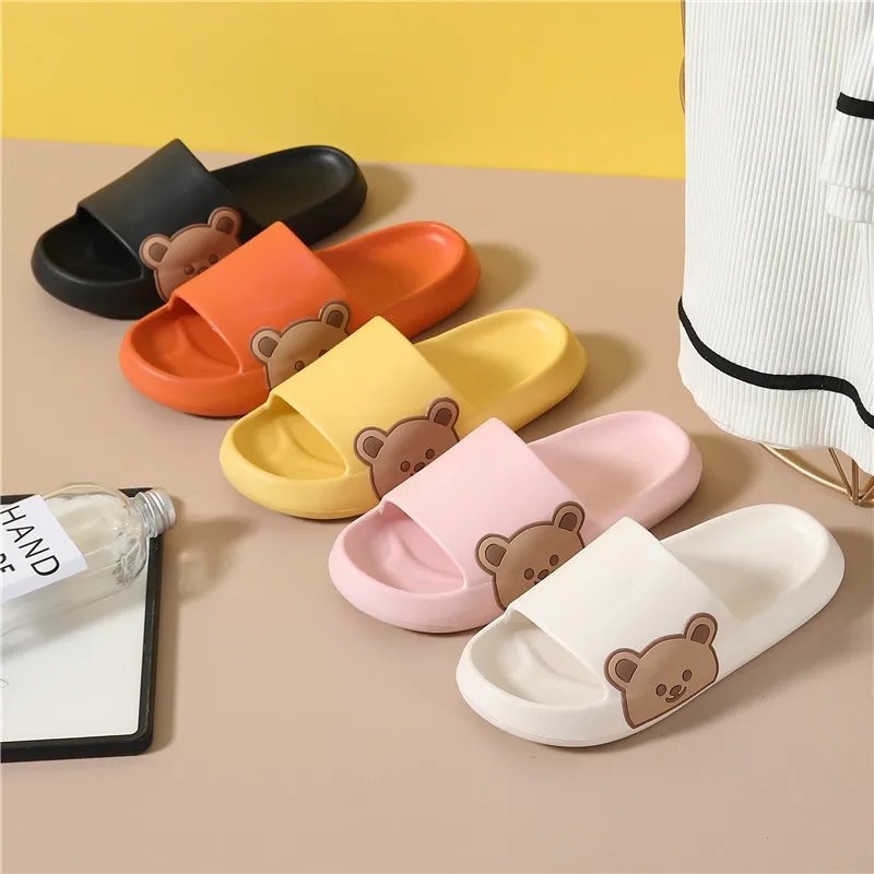 

Shoes Fashion Women Slippers Unisex Soft Sole Couple Flat Anti-Slip Eva Women Shoe Trend Shoes For Women Footwear Female