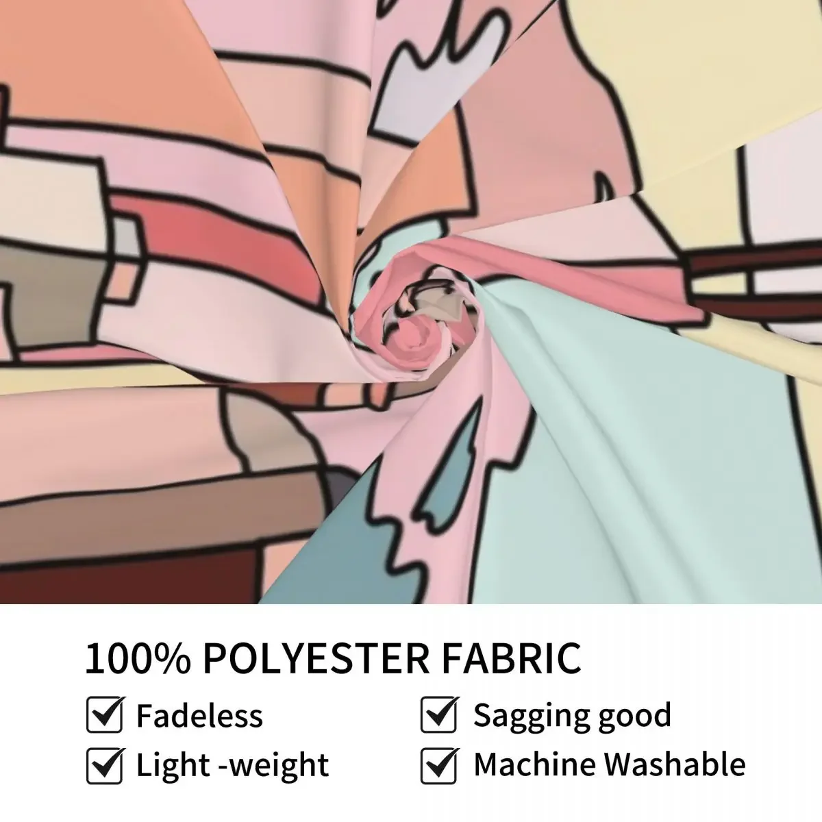 Чикаго закат от Sasa Elebea Гобелен для комнаты Эстетические украшения Украшение в