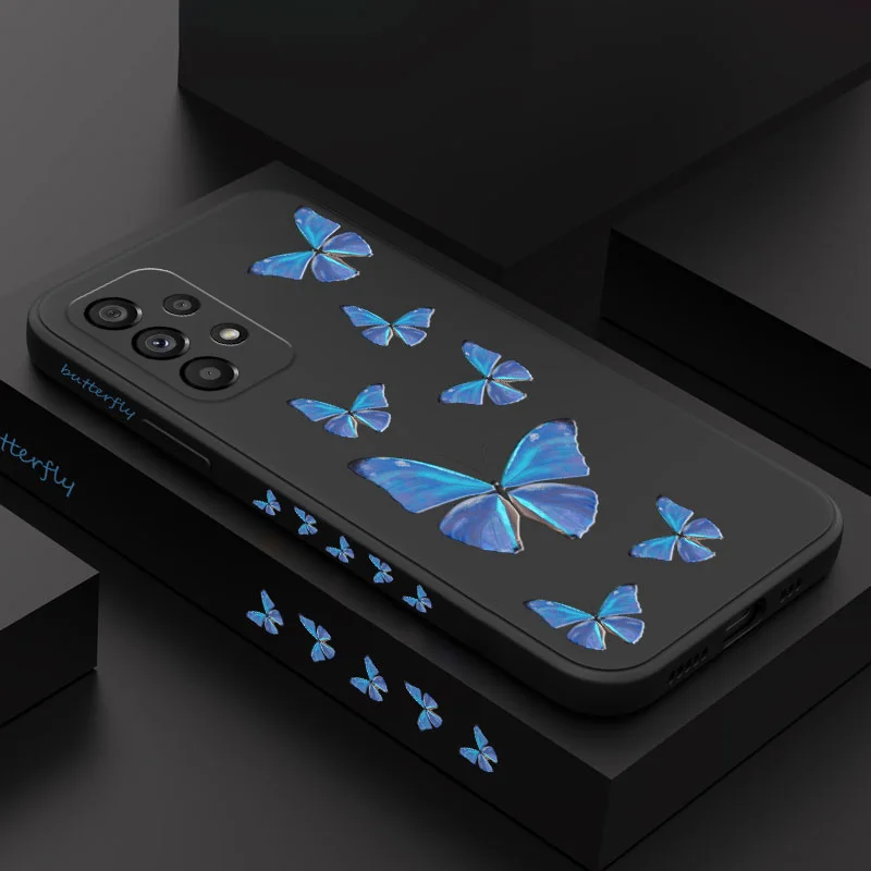 

Butterfly Flying Case For Samsung A73 A53 A33 A24 A23 A14 A13 A03 A03S A72 A52 A52S A32 A02 A12 A71 A51 A31 A22 A21S 4G 5G Cover