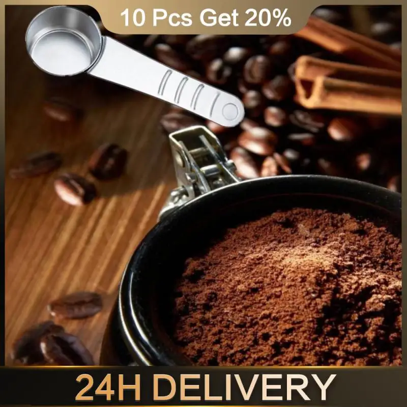 

1/2pcs 304 Stainless Steel Coffee Spoon 4g Measuring Spoon Coffee Scoop Sugar Spice Measure Spoon Accessories Kitchen Gadgets