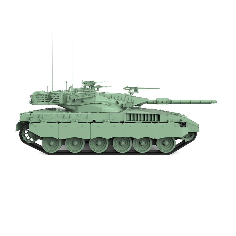Фото Израильский основной боевой танк Merkava MK.1B MRY-SFW SS761, масштаб 1/72, 1/48, 1/35, 25 мм, военный модельный набор №5
