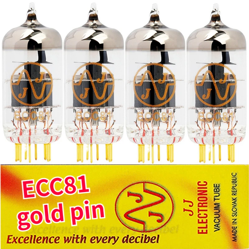 

Slovakia JJ Gold Pin ECC81 Can Replace 12AT7/ECC801S/6201/E81CC Vacuum Tube Audio Amplifier Accessories Hifi Amplifier