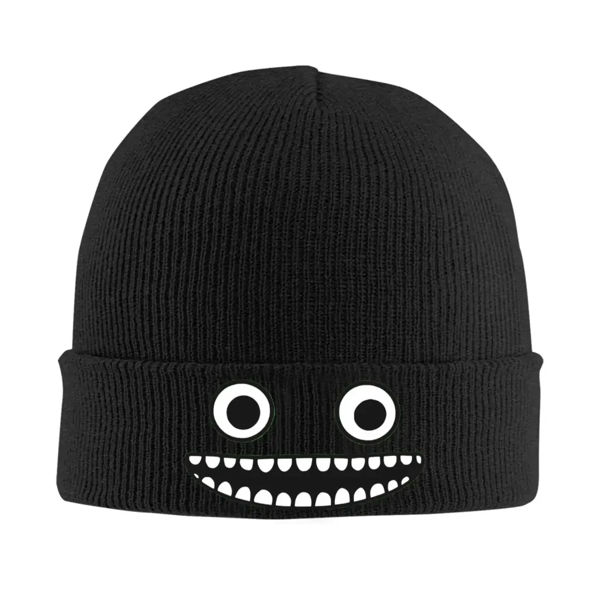 Вязаная шапка Garten Of Banban Face для женщин и мужчин шапочки Skullies зимняя теплая с