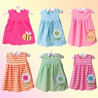 baby dress 2022 summer new girls fashion infantile dresses cotton childrens clothes flower style kids clothing princess dress