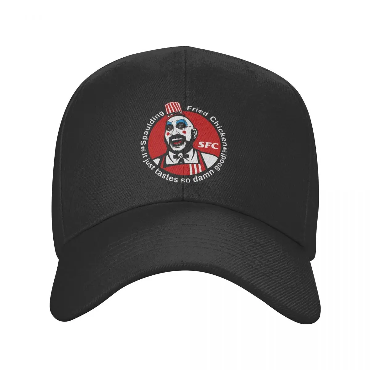 

New Funny Captain Spaulding Baseball Cap Men Women Breathable House of 1000 Corpses Dad Hat Streetwear Snapback Caps