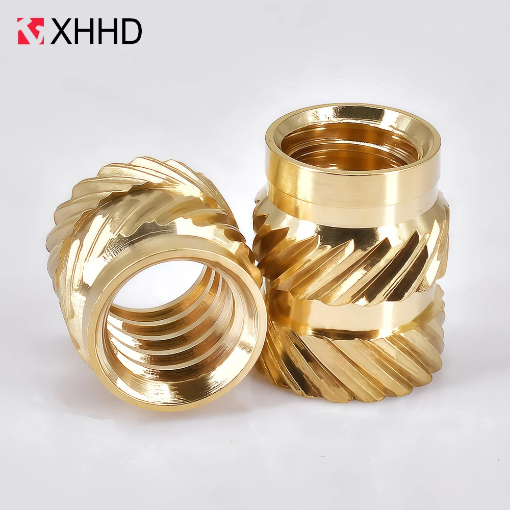 

10/20/50 шт. термолатунная вставка, гайка 1/4-20 UNC, резьба с накаткой, вставная вставка для литья под давлением, термоплавкие вставки для 3D-печати, гайки
