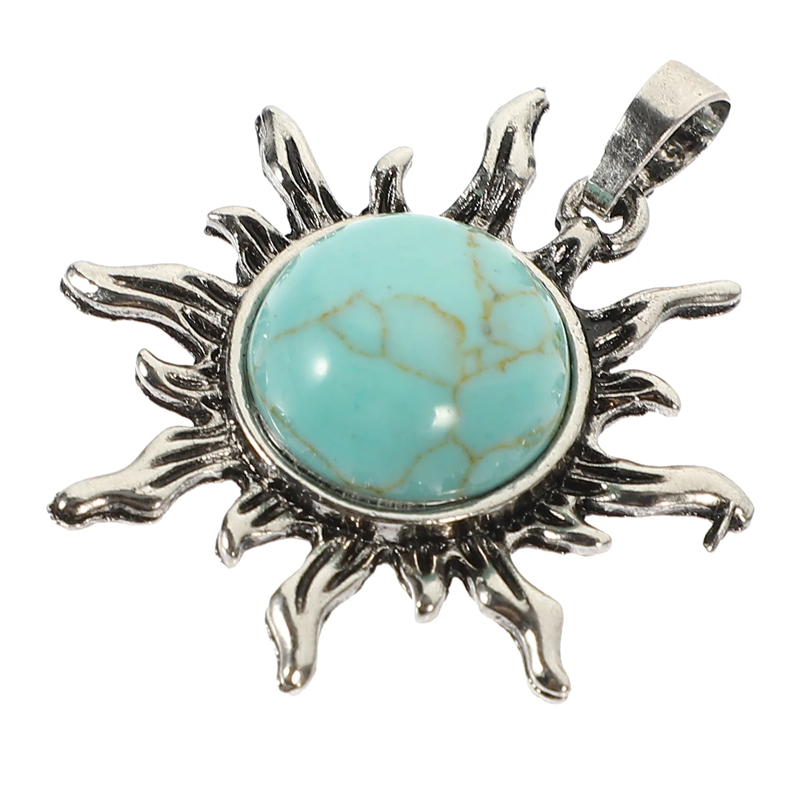 Sun Pendant DIY Jewelry Making Supplies Charm Bracelets Crafting Findings Prime Necklace Decorative Necleses Women