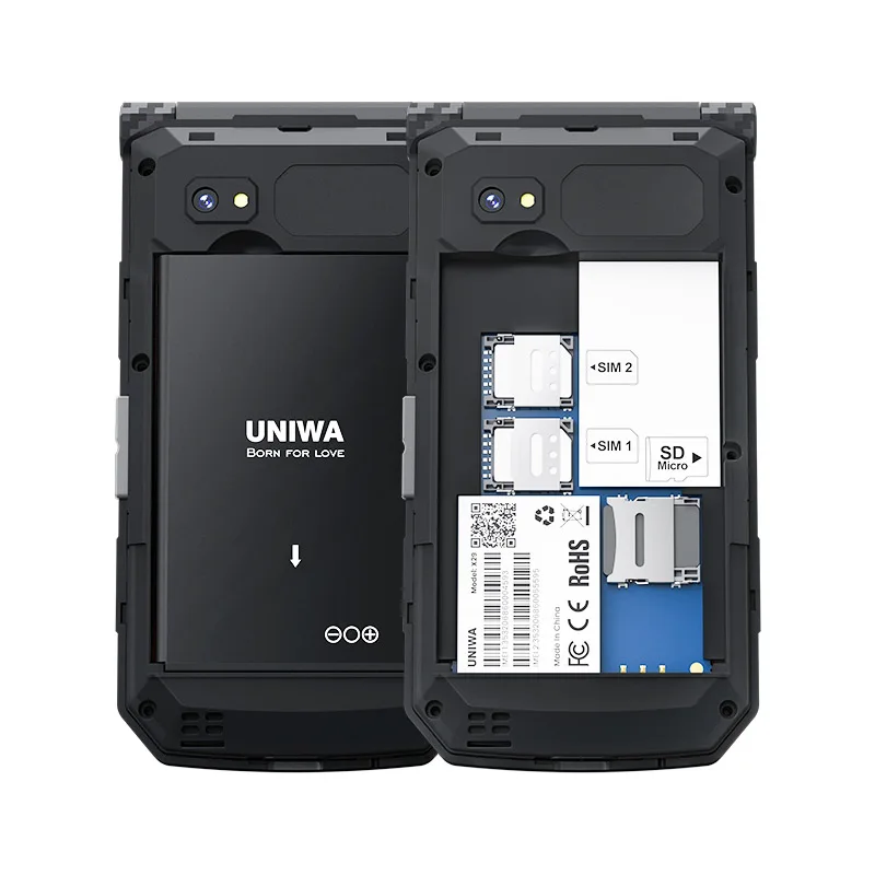 Мобильный телефон-раскладушка UNIWA X29 для пожилых людей, 2G GSM, с большими кнопками, двумя SIM-картами, FM-радио, русской и арабской клавиатурой (art.: 3920d7b520dc5) - 3920d7b520dc5