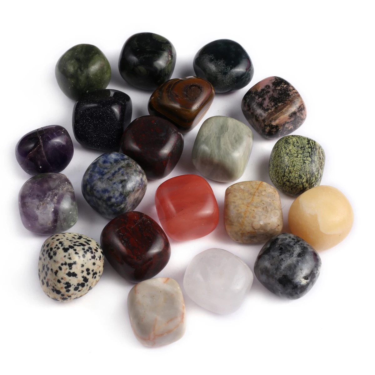 

6pcs/lot Natural Stone Beads Irregural Agate Loose Beaded Healing for Making DIY Jewelry Necklace Bracelet Accessories 20mm