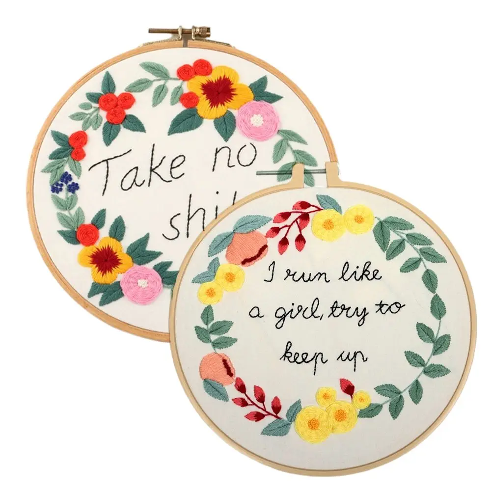 

Crafts Handwork Home Decoration for Beginners Ribbon Painting Flowers Embroidery Embroidery Hoop Cross Stitch Kit