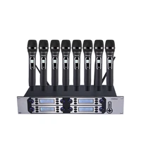 voxfull wholesale professional uhf 8 channels wireless microphone