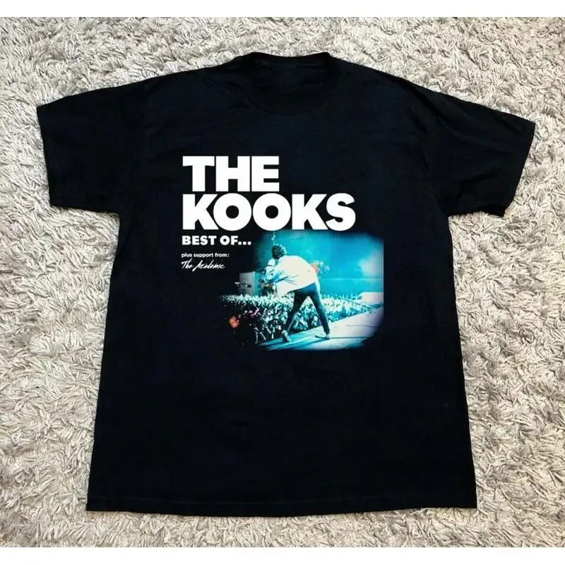 Фото Футболка The Kooks Academic Best Of So Far, черная, все размеры, Ar847 №1