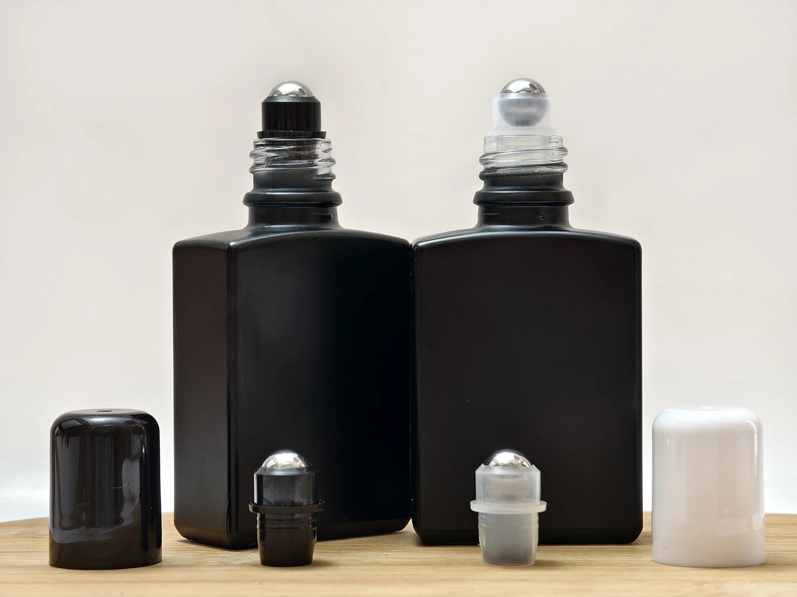 1x15 мл 30 50 100 квадратный плоский прозрачный/матовый стеклянный рулон на бутылке