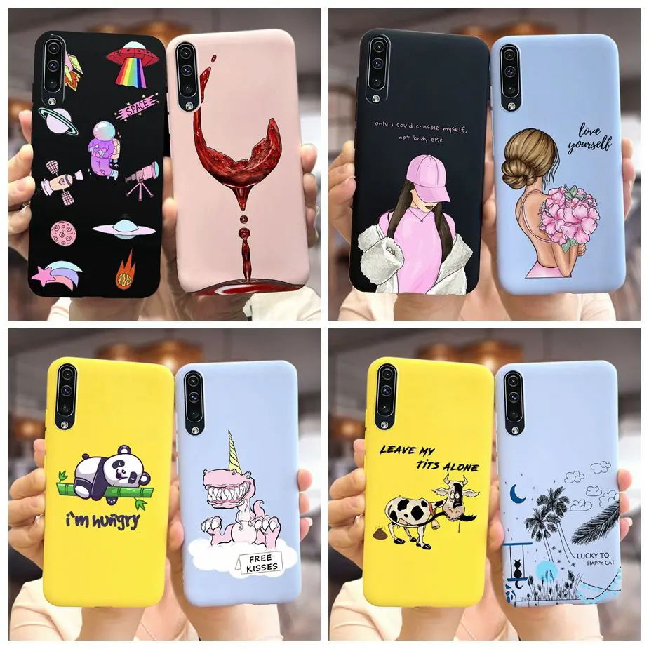 Чехол для Samsung Galaxy A30s A50s милый модный Мягкий силиконовый чехол телефона A30 A50 s