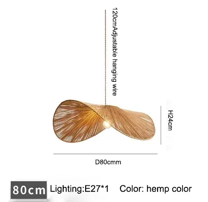 

Подвесные светильники VIGOUS из ротанга