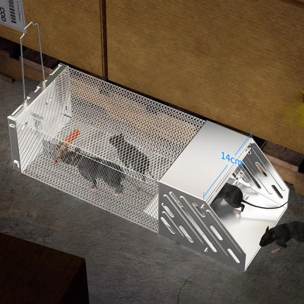Ловушка для мышей прочная конструкция устойчивая к ржавчине из нержавеющей