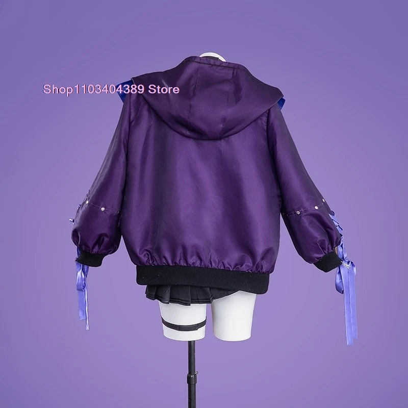 Новое поступление Серебряный волк косплей костюм парик игры Honkai звезда рейка