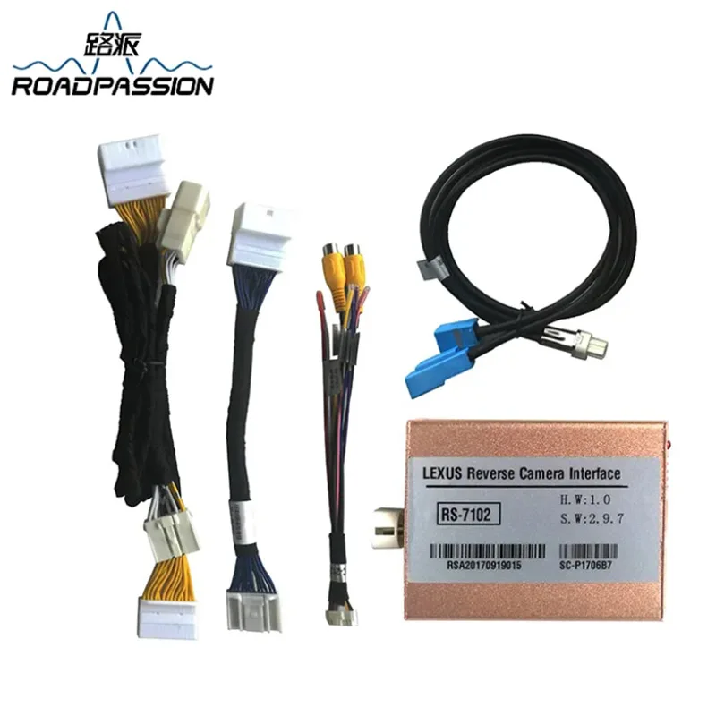 

Интеллектуальная система помощи при парковке, модернизированная передняя и задняя камера с направляющими для парковки IPAS, видеоинтерфейс камеры для NX RX ES