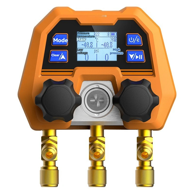 Английский интерфейс DMG-4B Цифровой дисплей Двойной измерительный клапан