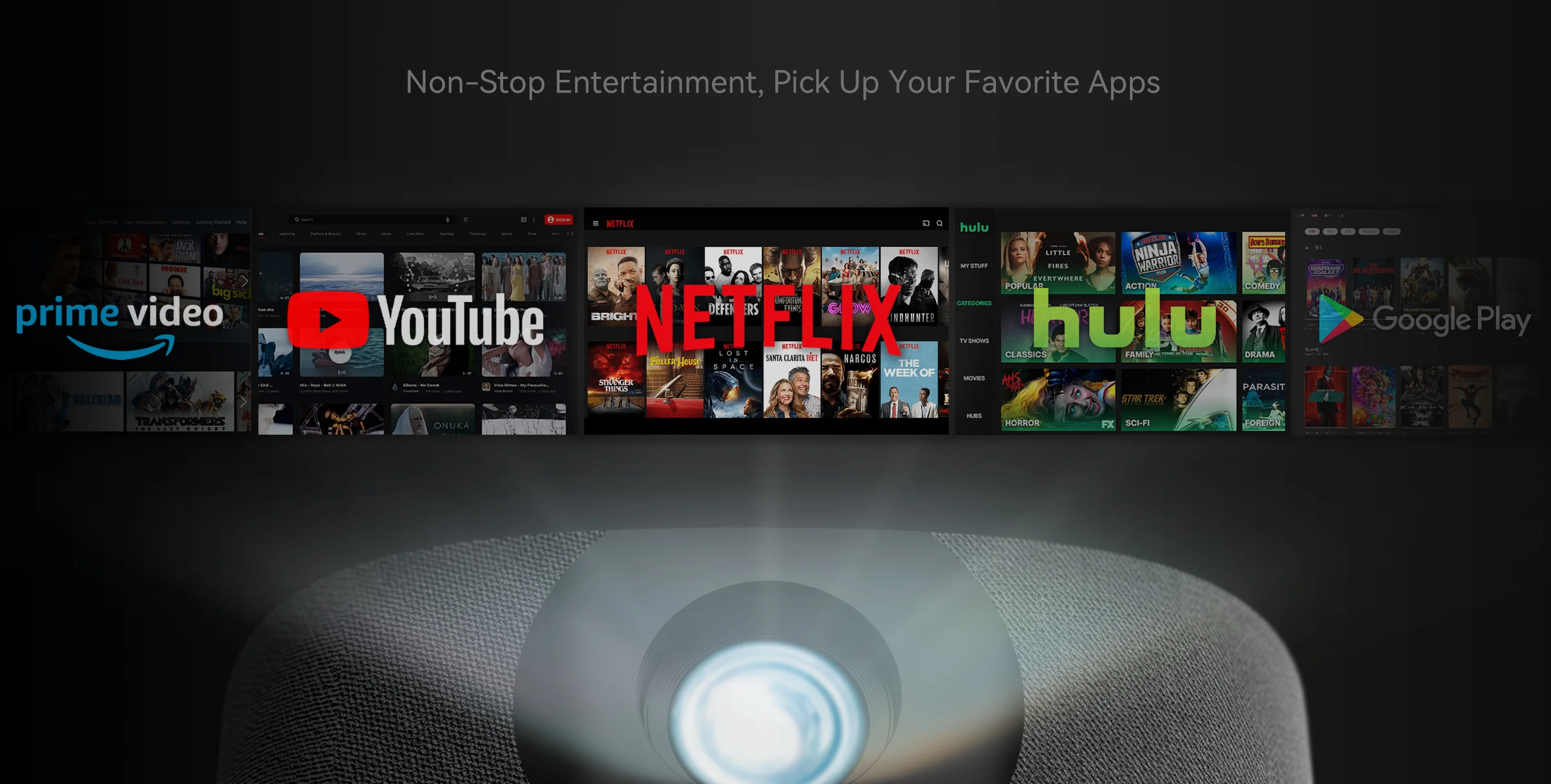 Мультимедийный профессиональный китайский заводской телефонный проектор Android 9 0