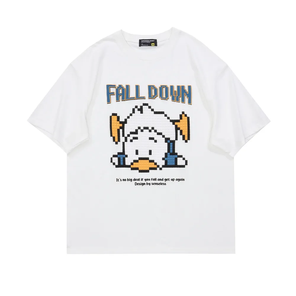 

OSCN7 Graphics Print Men's T-Shirts 2022 Funny Short Sleeve Tshirts Summer Hip Hop Casual Fashion Women Top Tee Streetwear S616