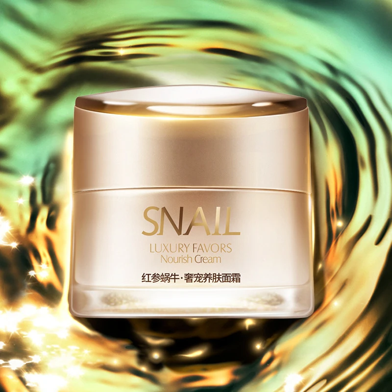 

55g Snail Face Cream Anti Wrinkle Hyaluronic Acid Moisturizer Aging Cream For Face Nourishing Serum Day Cream For Face Maquiagem
