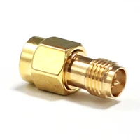1pc rf coax adapter rp sma male plug to rp sma female jack modem convertor straight goldplated new wholesale