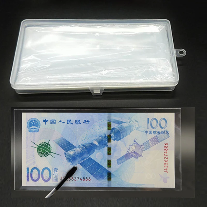 

Banknote Protection Bag Banknotes Holder Coin Album Storage Bag Box Photocards PVC Page Paper Money Cedulas Collection Case