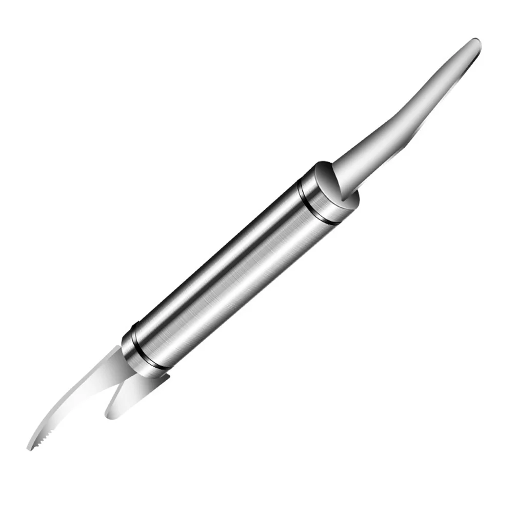 

Stainless Steel Shrimp Stripper Line Cutter Clean Shrimp Line Shell Remover