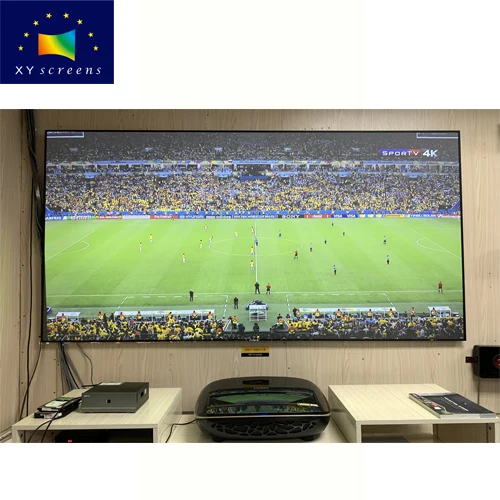 

xyscreen pet crystal anti light projection screen for wemax mijia 4k laser projector