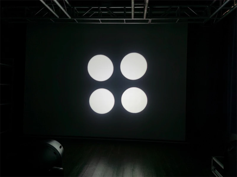 4 шт. с кейсом для ночного клуба лира светодиодная DMX aura гибридная 3 в 1 точечный