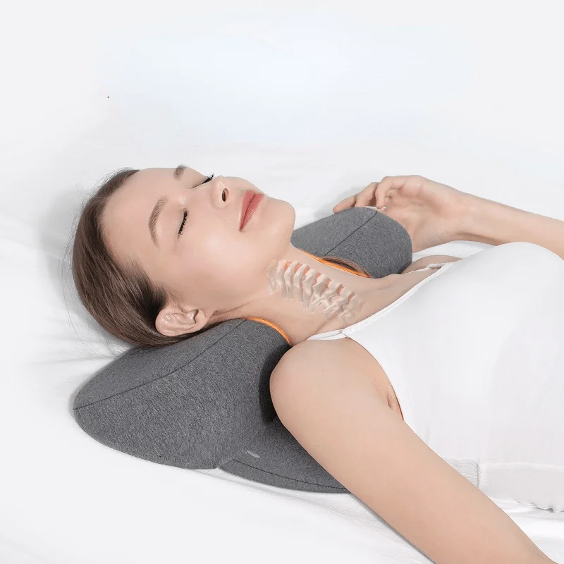 

New Arrivals Comfortable Cervical Pillows Sleep Aid Neck Pillows Single Memory Foam Neck Pillow Bedroom Pillows