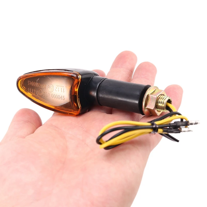 6 шт. универсальный галогенный указатель поворота для мотоцикла 12 В