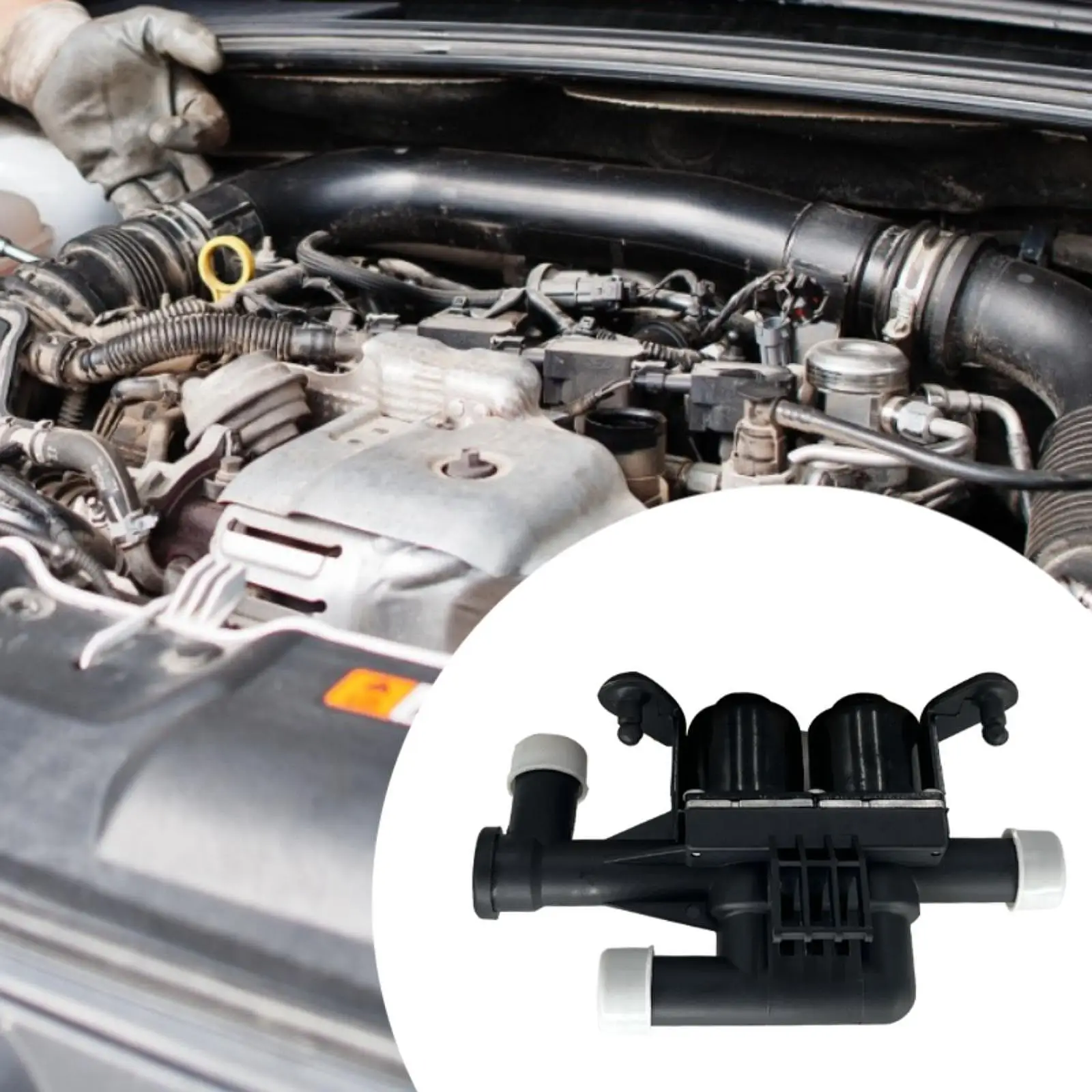 Клапан управления нагревателем охлаждающей жидкости 64119310349 Для BMW 528i Activehybrid 740i