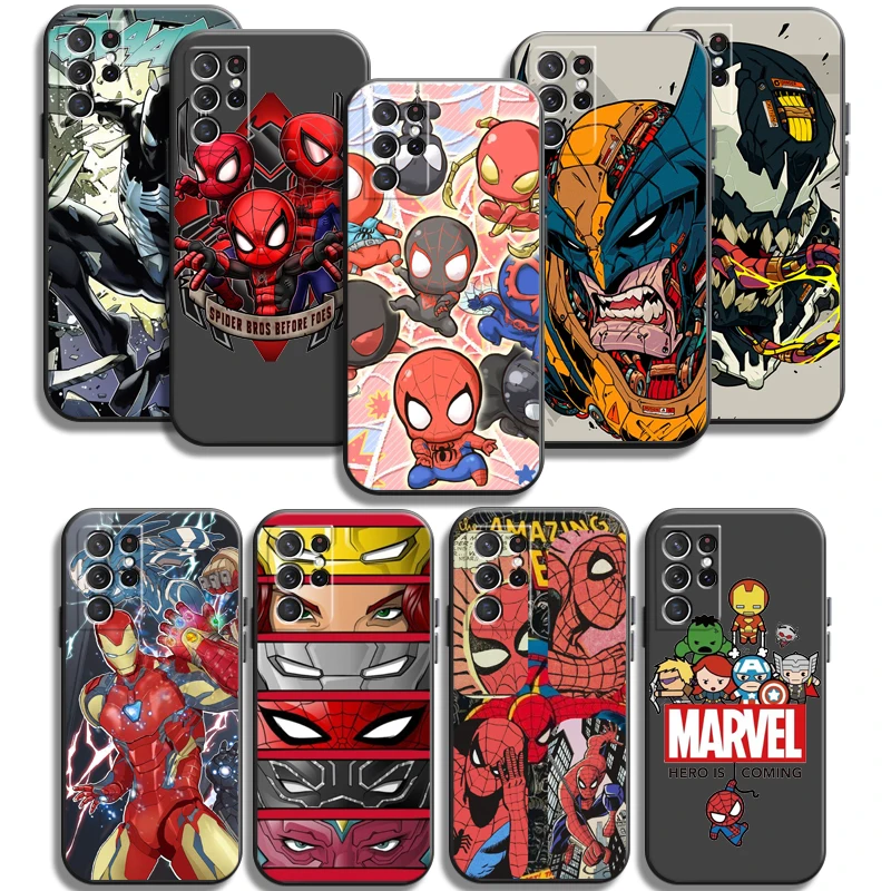 

Marvel Cartoon Phone Cases For Samsung Galaxy A21S A31 A72 A52 A71 A51 5G A42 5G A20 A21 A22 4G A22 5G A20 A32 5G A11 Cases