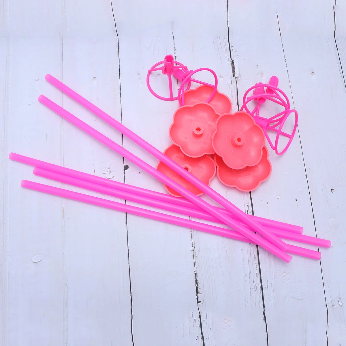 5 шт. Наклейка для шаров Портативная настольная забавная подставка с шестом и держателем для кубков для свадебной вечеринки.