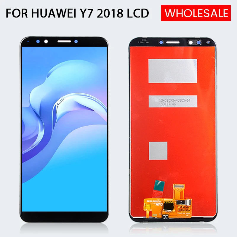 

5.99 Inch Y7 Pro 2018 Display For Huawei Y7 2018 Lcd Touch Digitizer Y7 Prime 2018 Screen Assembly Brand New Free Ship