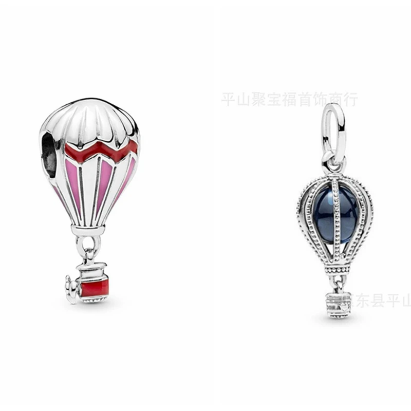 

2023 new product cupronickel charm beads Hot Air Balloon DIY bracelet beads