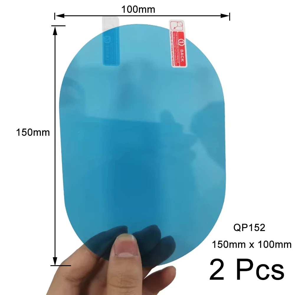 

2 шт. автомобильная защитная пленка для зеркала заднего вида, противотуманная, прозрачная, непромокаемая, защитная, мягкая пленка для зеркала заднего вида, автоаксессуары