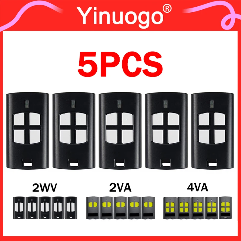 

5PCS BENINCA TO.GO 4WV 2WV 2VA 4VA Gate Remote Control 433.92MHz Rolling Code BENINCA Remote Control Garage Door Command