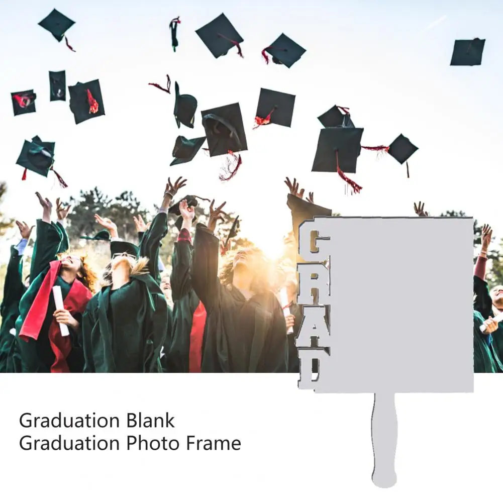 

Photo Frame 5Pcs Great Creative Long Lasting 2023 Blank Graduation Picture Frame School Supply