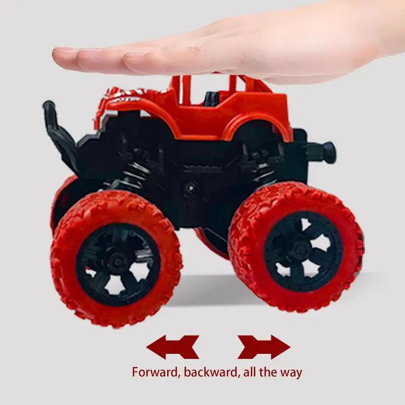 Игрушечный трюк с откатом грузовик-монстр игрушечный автомобиль внедорожник